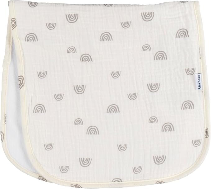 Gerber Baby Unisex Muslin Burp Cloths 60-Pack, Large Size 20" x 10" - Image 6