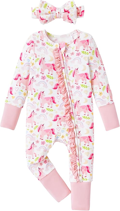 PATPAT Bamboo Viscose Baby Footie by PATPAT