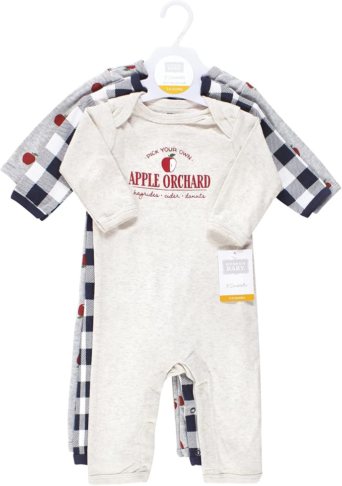 Hudson Baby unisex-child Cotton Coveralls - Image 2