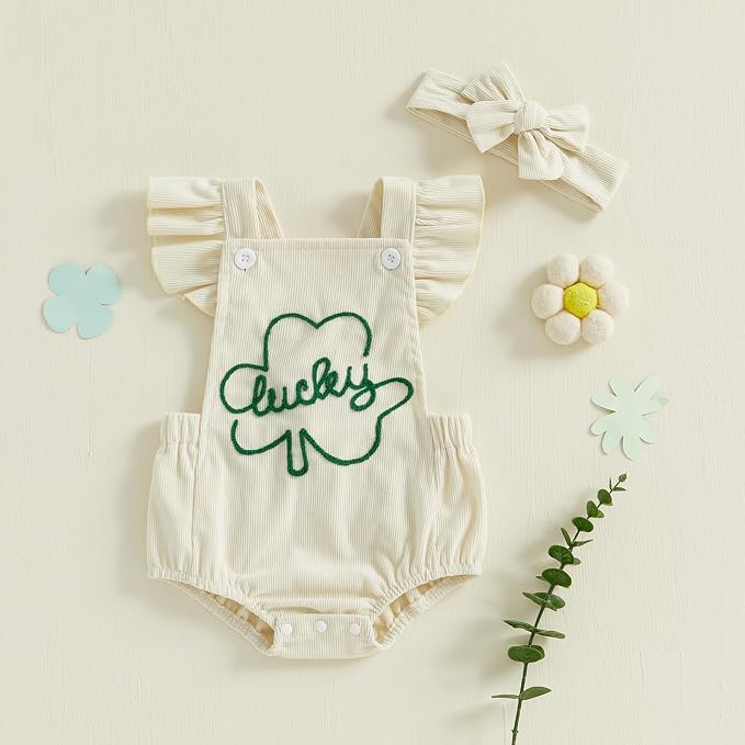 YINGISFITM My First Halloween Baby Girl Outfit Newborn Pumpkin Bubble Romper - Image 2