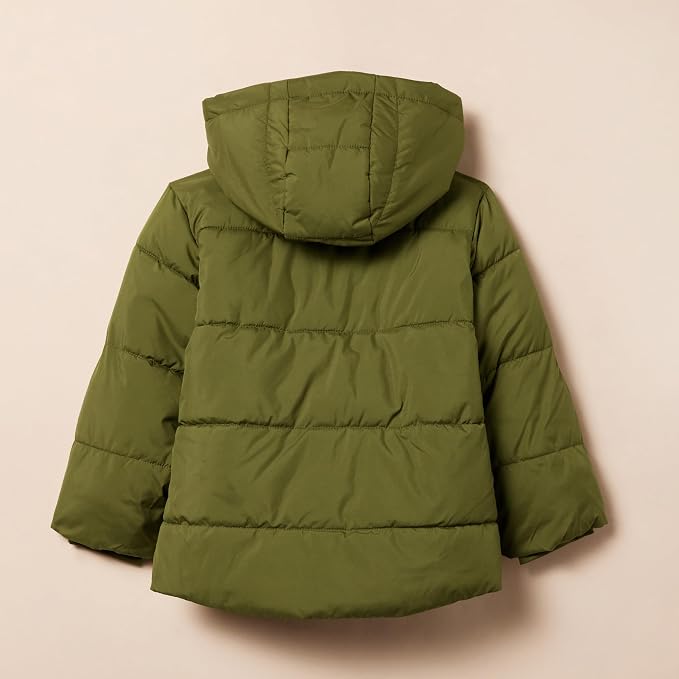 Amazon Essentials Babies, and Boys' Heavyweight Hooded Puffer Jacket - Image 3