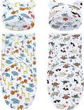Dizila 2 Sets Adjustable Soft Cotton Blend Newborn Infant Baby Girl Boy by Dizila