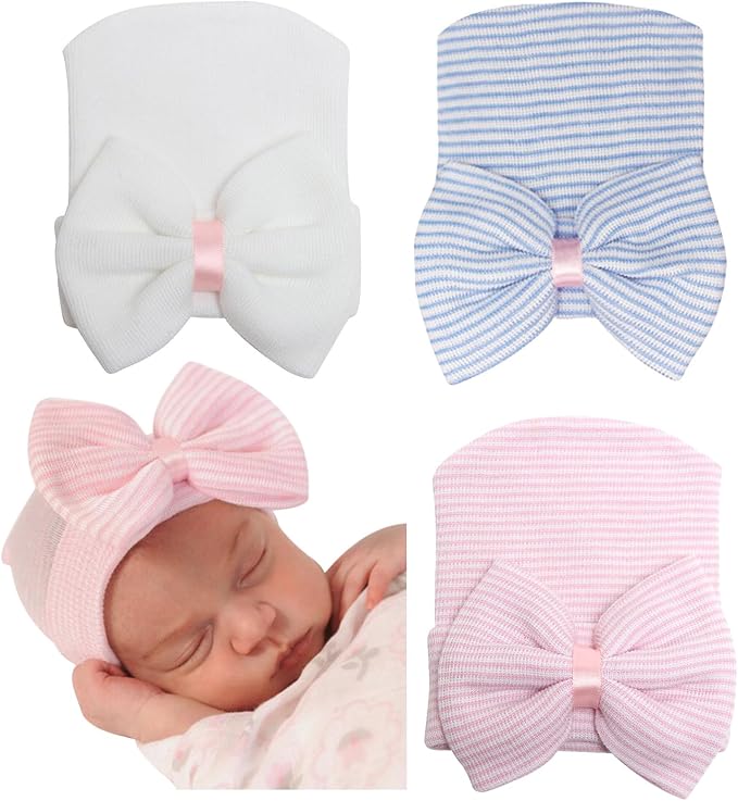 AQOKKA Newborn Baby Girl Hats by AQOKKA
