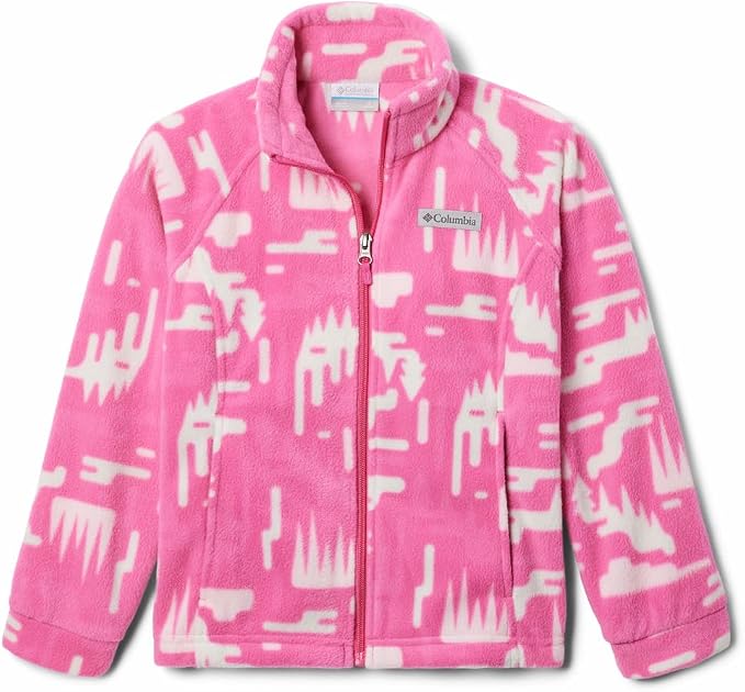 Columbia Youth Girls Benton Springs II Printed Fleece Jacket - Image 4