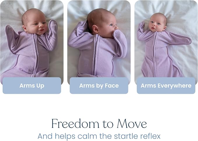 HALO Sleepsack SwaddleStretch, Arms Up or Extended Arms, Newborn Baby Swaddle - Image 2