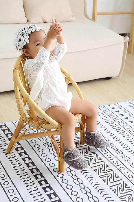 Ohwawadi Infant Baby Slippers Girls Boys Booties Warm Baby Socks Shoes Newborn - Image 2