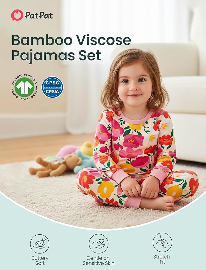 PATPAT Bamboo Viscose Pajama Set - Image 2