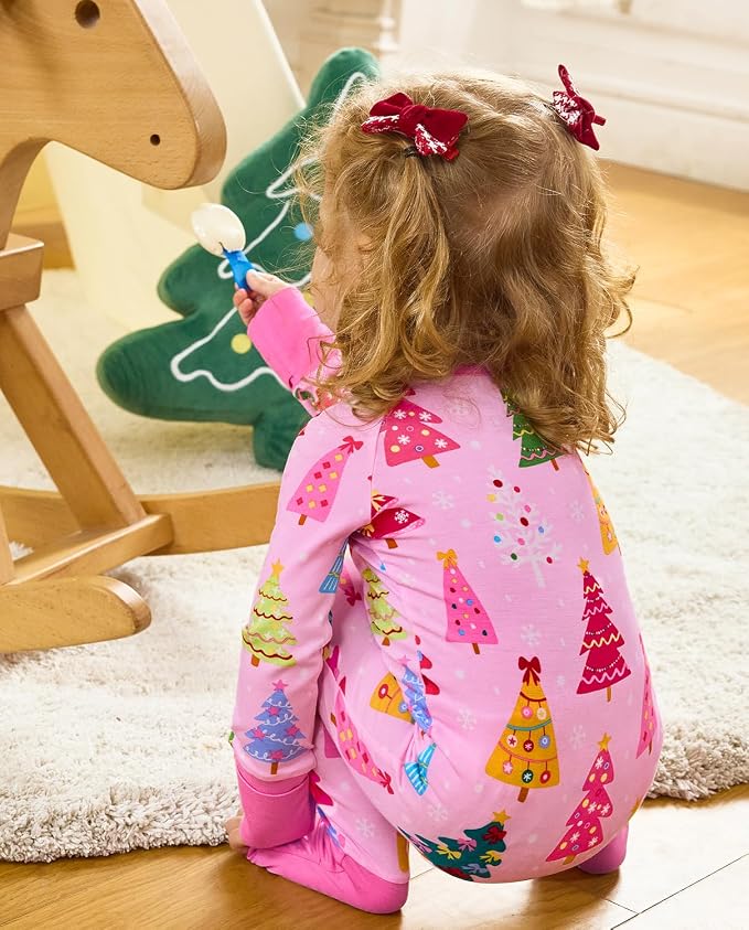 babee Reshinee Viscose Derived from Bamboo Baby Footie Pajamas Convertible - Image 6