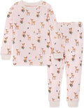 Burt's Bees Baby Girls Organic Cotton Pajamas, Toddler PJ Set, 2-PC | Soft by BurtsBeesBaby