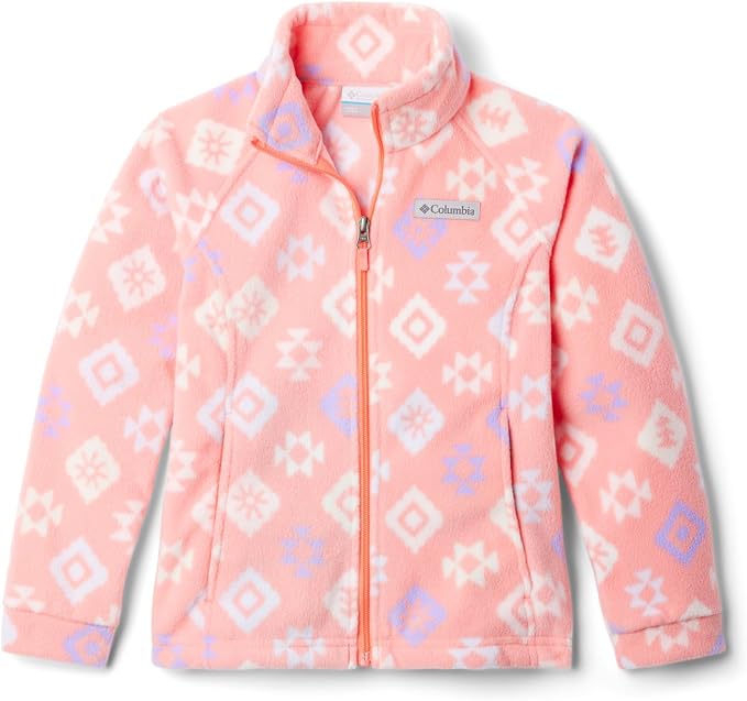 Columbia Youth Girls Benton Springs II Printed Fleece Jacket - Image 4