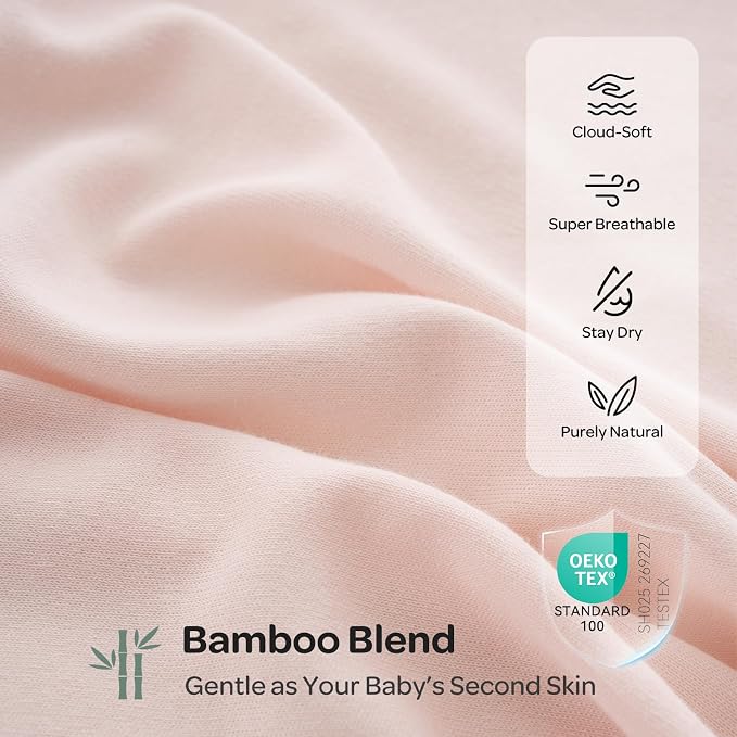Momcozy Swaddles for Newborns, Quiet Fastener Swaddle for Infant 0-3 Months | - Image 7