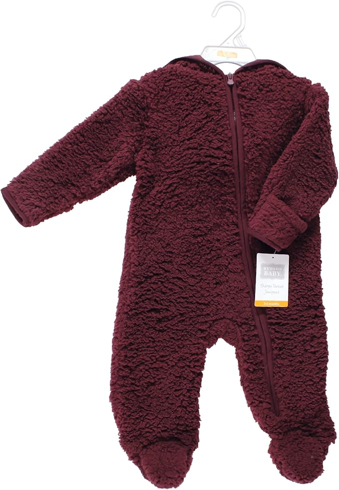 Hudson Baby Unisex Baby Fleece Sleep and Play - Image 2
