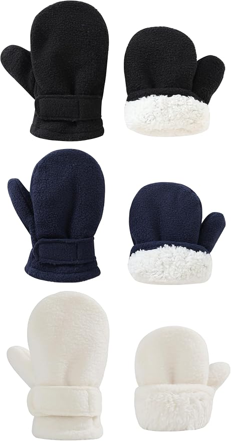 YMYDYFC 3Pack Baby Toddler Mittens Boy&Girl Winter Gloves Kids Warm Mittens by YMYDYFC