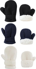 YMYDYFC 3Pack Baby Toddler Mittens Boy&Girl Winter Gloves Kids Warm Mittens by YMYDYFC