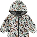Toddler Baby Boy Windbreaker Jacket Camo Zipper Hooded Rain Coat by Unknown