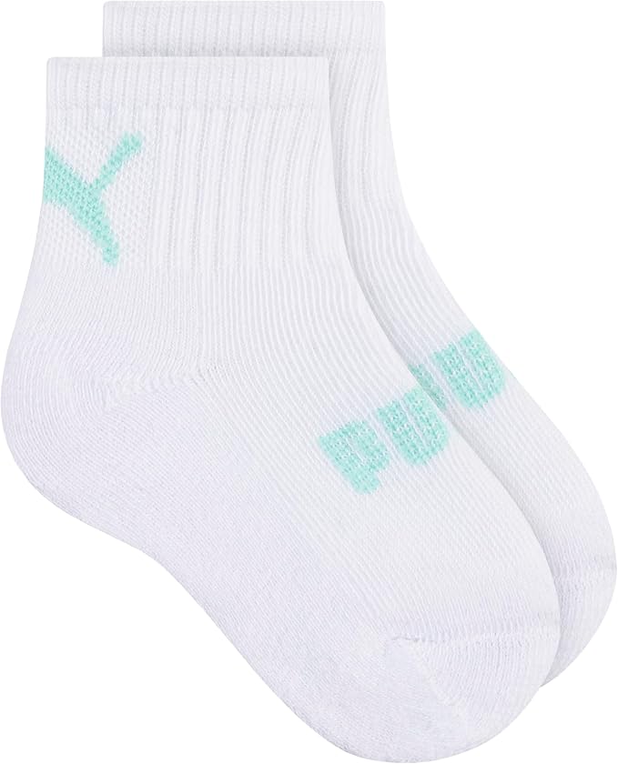 PUMA Unisex Baby 6-pack Infant Anklet Socks, Extra Cushion & Comfort-toe - Image 3
