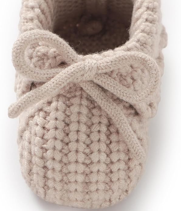 mimixiong Baby Booties Newborn Infant Sock Shoes | Hand Knitting Crochet Boy - Image 6