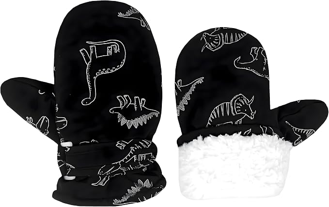 Toddler Gloves Kids Mittens Winter Warm Lined Fleece Gloves Waterproof Snow - Image 3