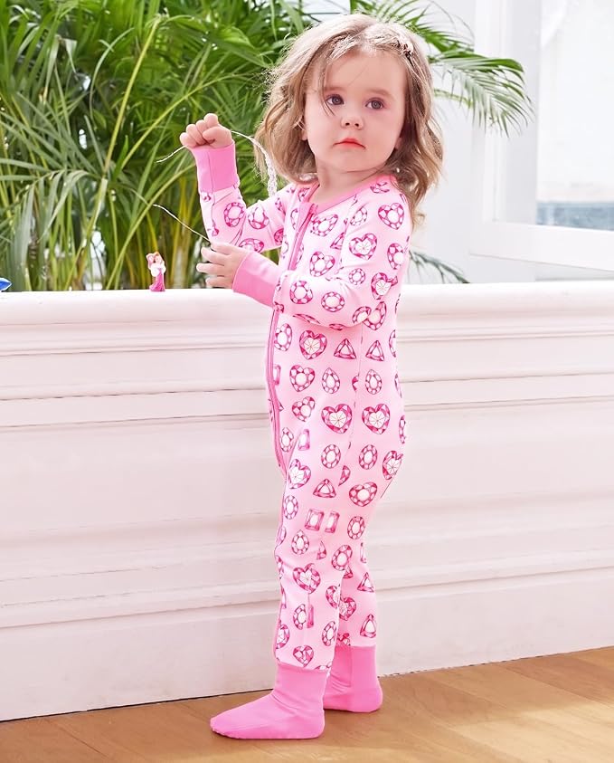 babee Reshinee Viscose derived from bamboo Baby Pajamas Convertible Footie - Image 5