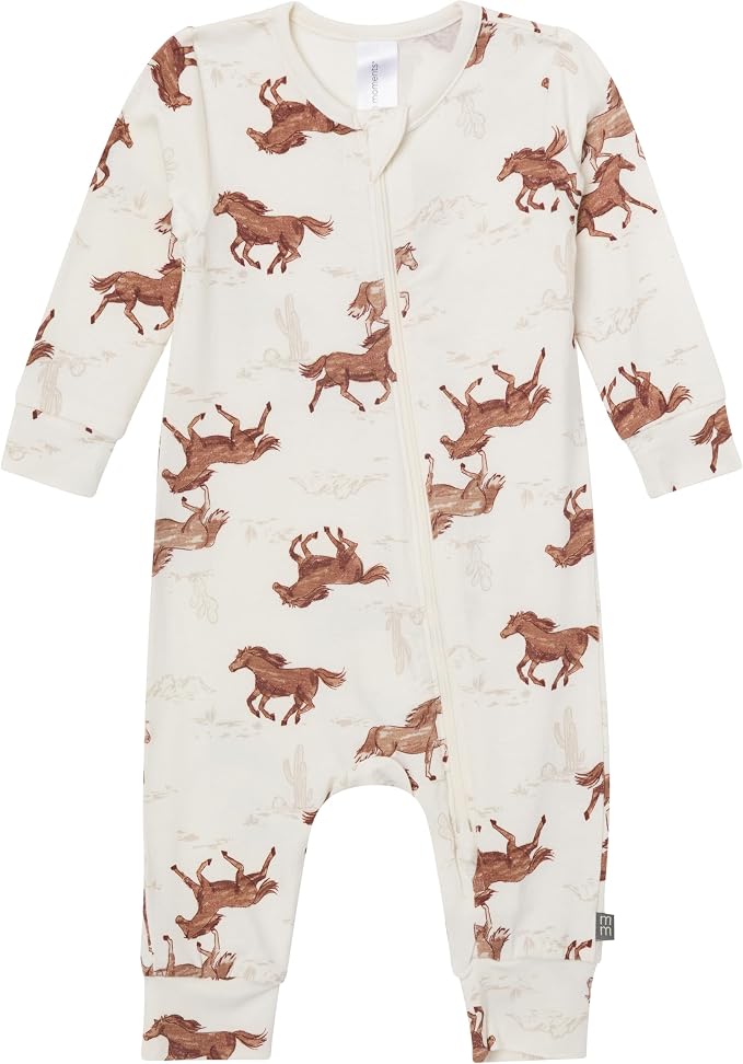 MODERNMOMENTS Baby Viscose 2-pack Footless Coveralls - Image 2