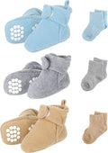 SATINIOR 3 Pairs Unisex Cozy Fleece Baby Booties by SATINIOR