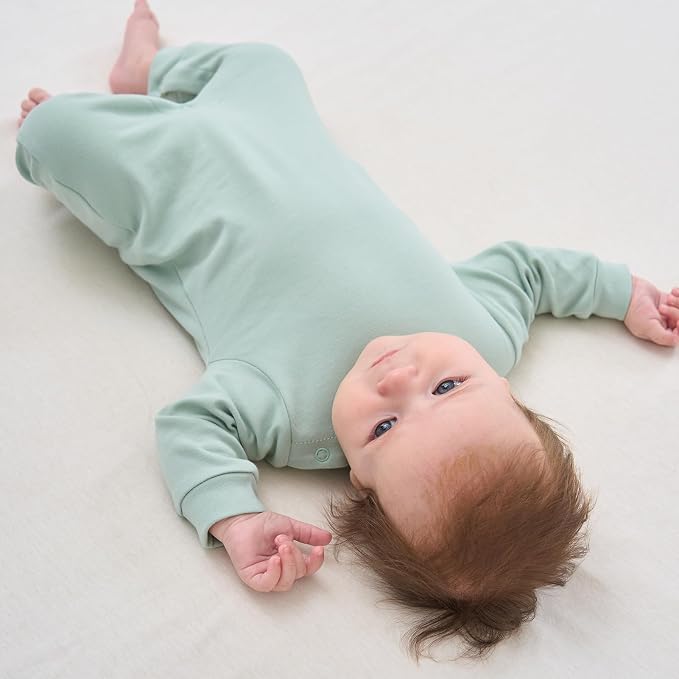 Unisex Baby romper, Long Sleeve 100% Cotton Baby Clothes, Baby Footless Jumpsuit - Image 5
