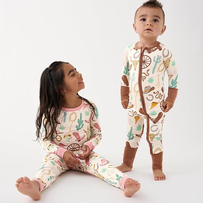 Little Sleepies Pajamas for Baby Boys & Girls, Viscose from Bamboo Baby Pajamas - Image 9