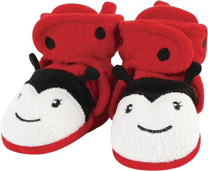 Hudson Baby Unisex-Baby Cozy Fleece BootiesSlipper Sock - Image 4