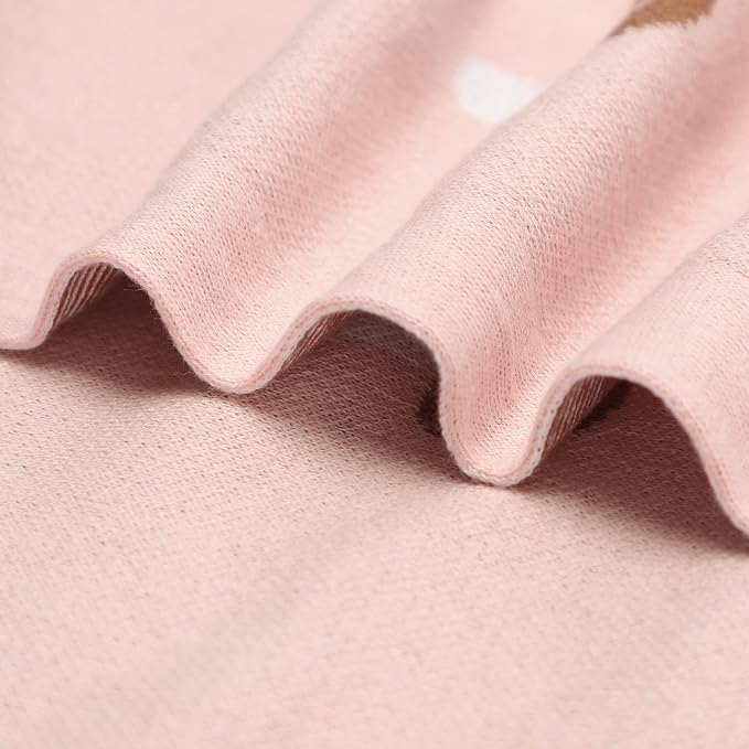 Swaddle Blanket for Girls 100% Cotton Buttery Soft Cozy Receiving Swaddle Crib - Image 9