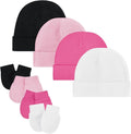 Zando Anti-Scratch Baby Hats Mittens Warm Newborn Infant Boys Girls 0-6M | by ZANDO