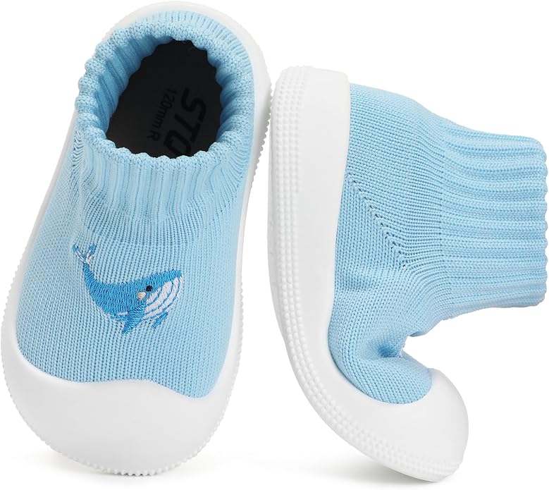 STQ Baby/Toddler Sock Walking Shoes Infant Slippers by STQ
