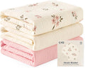 EXQ Home Muslin Swaddle Blankets by EXQHomeTexitleCoLtd