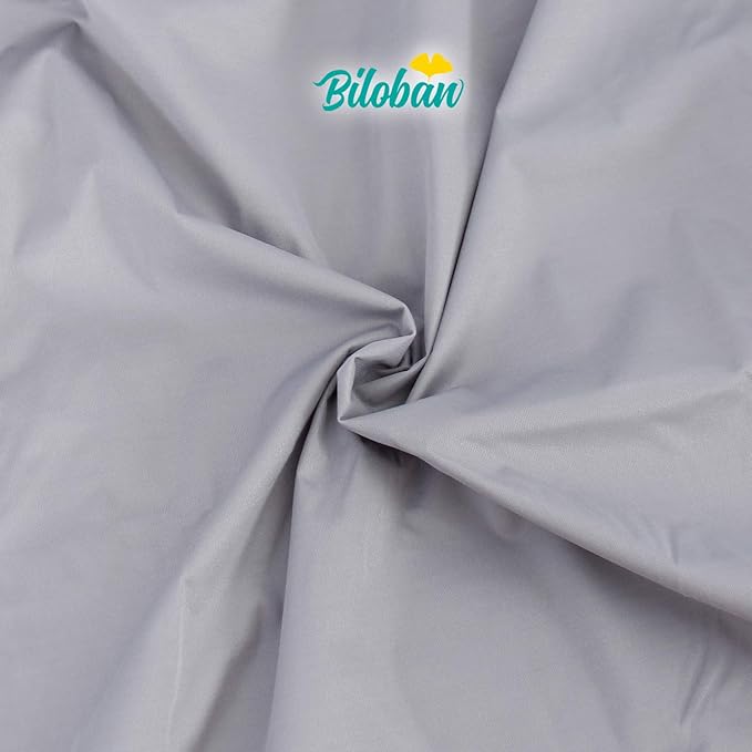 Biloban Reusable Diaper Pail Liner Bags 2 Pack for Ubbi, Waterproof Larger Capacity & Washable Wet Bag for Cloth Diapers & Kitchen Garbage, Grey & Navy
