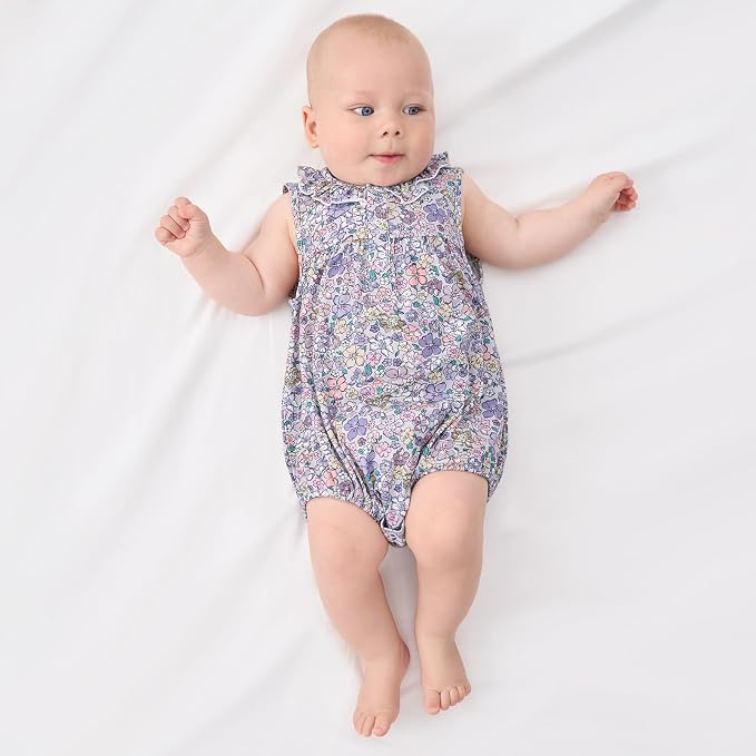 pureborn Baby Girls Boys Bodysuit One-Piece Romper 0-24 Months - Image 2