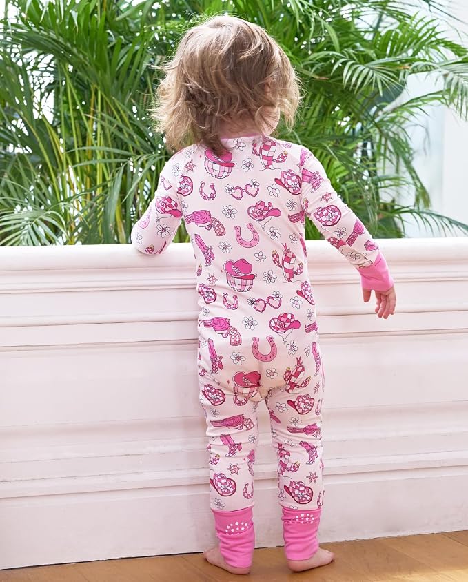 babee Reshinee Viscose Derived from Bamboo Baby Footie Pajamas Convertible - Image 7