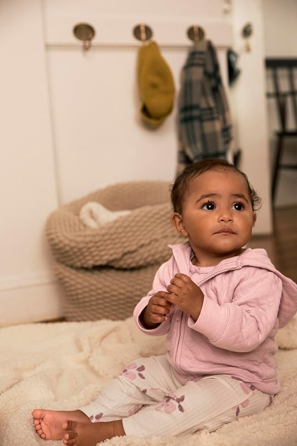 Simple Joys by Carter's Baby Girls 4-piece Jacket, and Bodysuit Set - Image 5