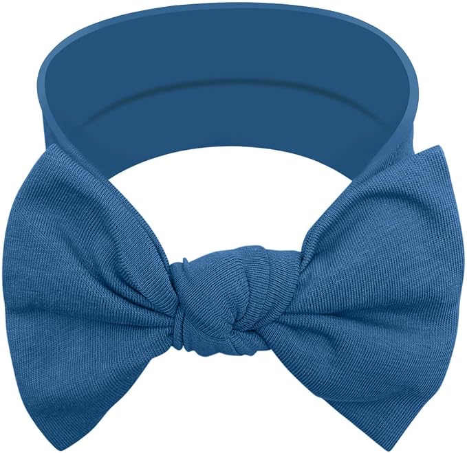 Baby Girl Headbands-Infant, Toddler Cotton Handmade Hairbands by BGBabygiz