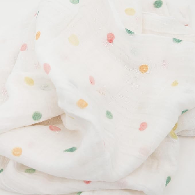 Little Unicorn Premium Cotton Swaddle Baby Blanket | Breathable Fabric | - Image 2