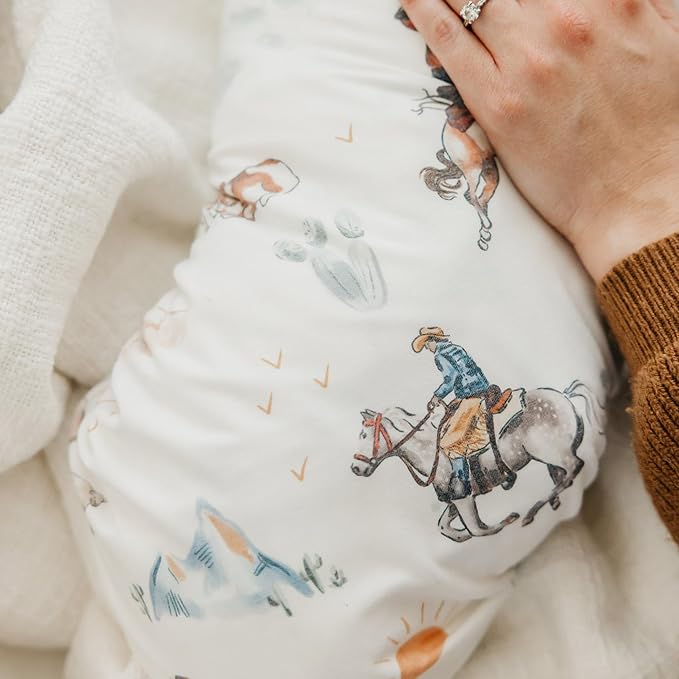 Copper Pearl Swaddle Blankets for Newborns | Soft Stretchy Receiving Blankets - Image 3