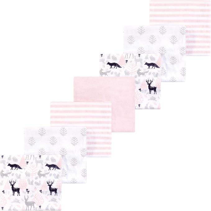 Luvable Friends Little Treasure Flannel Receiving Blankets 7pk by Luvable+Friends