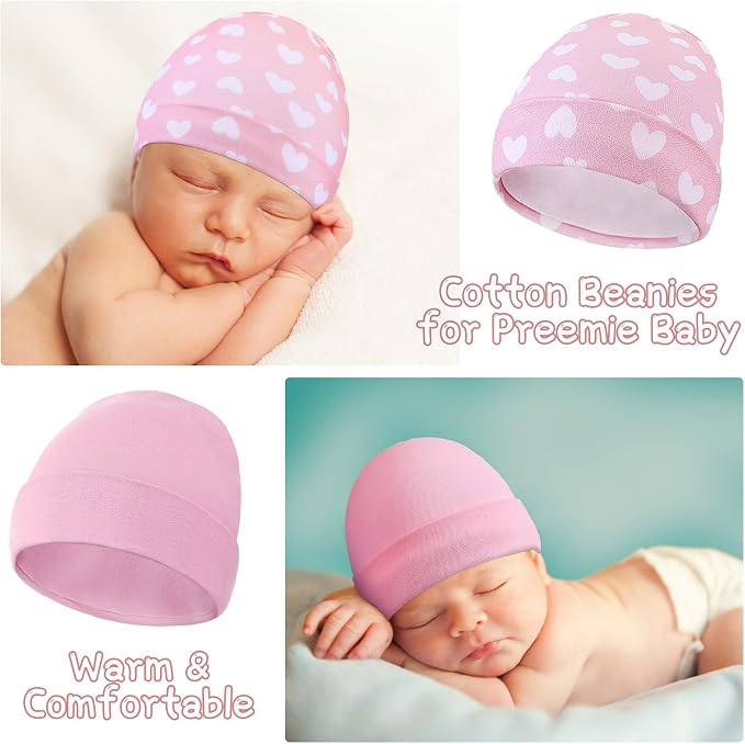 Newcotte 6 Preemie Hats - Image 6