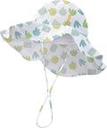 HONGTEYA Baby Sun Hat Wide Brim Adjustable Toddler Beach Bucket Hat | Soft by HONGTEYA