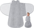 Baby Swaddle Sleep Sack, 1.0 Tog New-Parent-Friendly Swaddle by Lilbestie