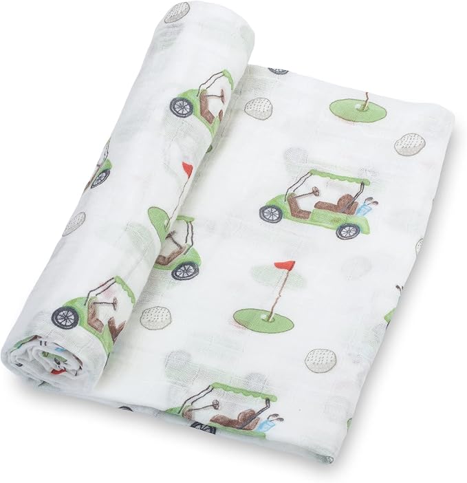 LollyBanks Baby Swaddle Blankets, 100% Organic Cotton Muslin Baby Blanket | 47" by LollyBanks