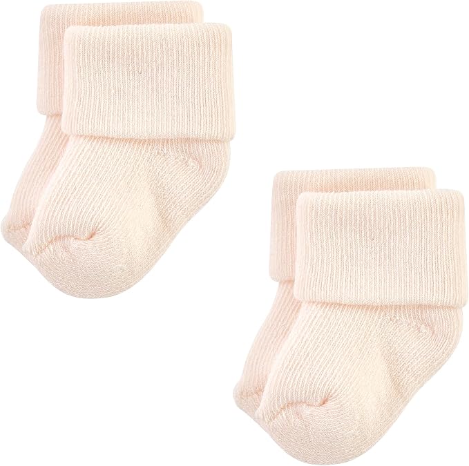 Hudson Baby Baby 8-pack Cotton Rich Newborn and Terry Socks - Image 5