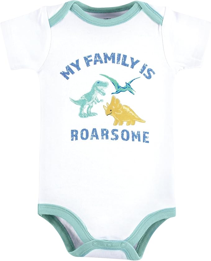 Hudson Baby Unisex Baby Cotton Bodysuits - Image 5