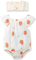 Renotemy Newborn Baby Girl Clothes Coming Home Summer Outfits Preemie-18M | by Renotemy