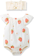 Renotemy Newborn Baby Girl Clothes Coming Home Summer Outfits Preemie-18M | by Renotemy
