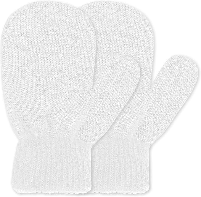 UTTPLL Toddler Magic Stretch Gloves Mittens Multicolor Soft Knit Gloves Warm by UTTPLL