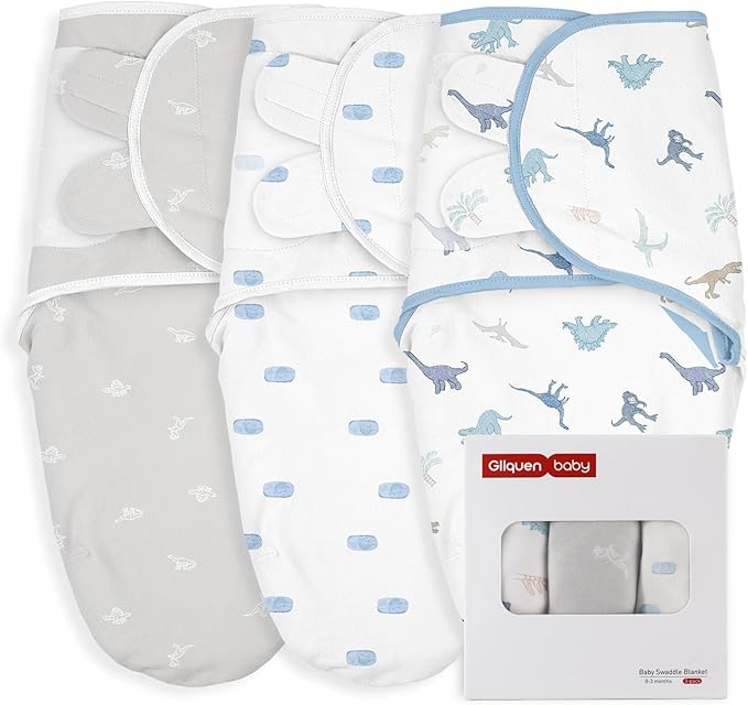 GLLQUEN BABY Swaddles for Newborns 0-3 Months, Adjustable & Easy Fastener | by GLLQUENBABY